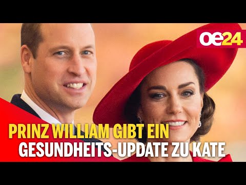 Prinz William gibt ein Gesundheits-Update zu Kate