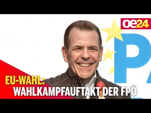 EU-Wahl: Wahlkampfauftakt der FPÖ